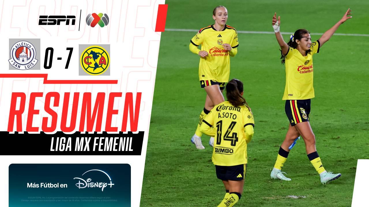 El América de México firma una página de oprobio para el Atlético de San Luis