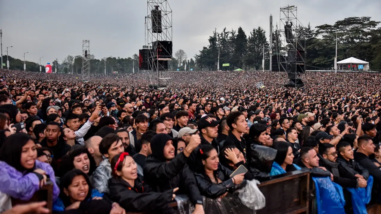 Bajo el cielo incierto de Bogotá: Rock al Parque y Iron Maiden desafían el rigor de la temporada invernal