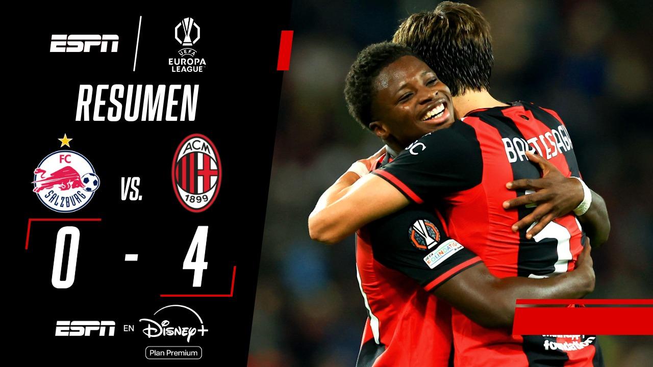 El Milan impone su jerarquía en Salzburgo: una sinfonía de goles liderada por Cisse