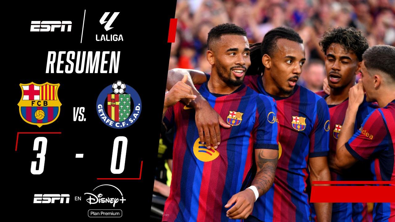 Sinfonía perfecta en Catalunya: el Barcelona tritura al Getafe y rubrica un inicio de temporada imperial