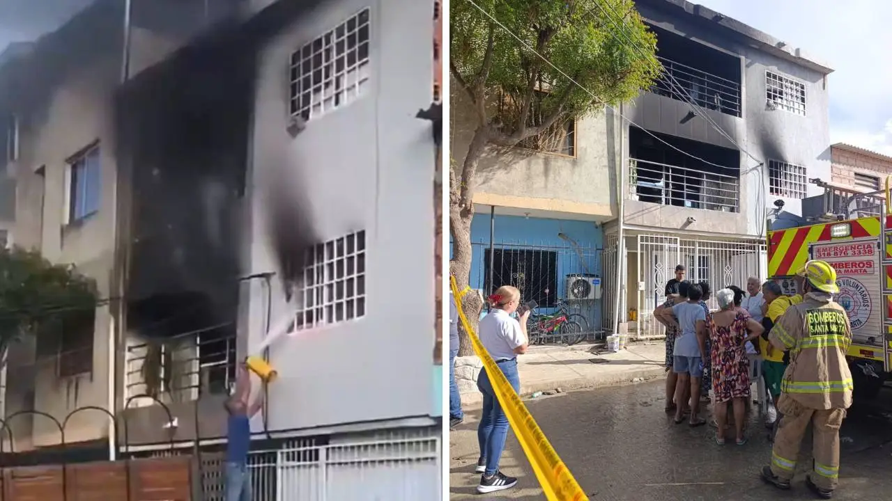Incendio en Santa Marta deja tres muertos: víctimas están familiares de un edil