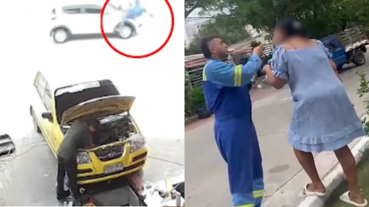 Indignación por usuario que atropelló a técnico de Air-e tras altercado en Barranquilla