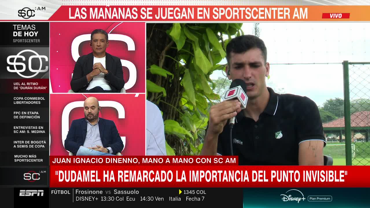 Juan Dinenno es cauto con el Cali: "Aún no hemos logrado nada importante"