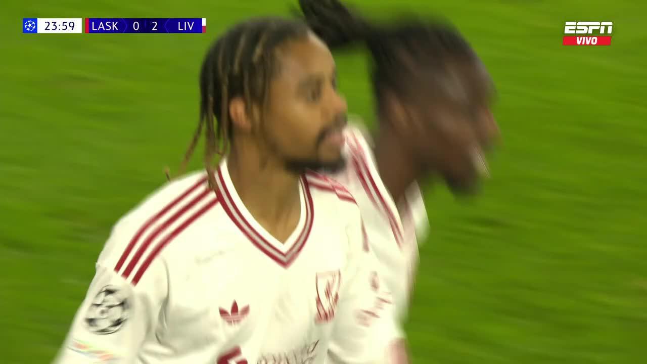 Jugada tremenda de Rio Ngumoha y gol de Barcola en Liverpool