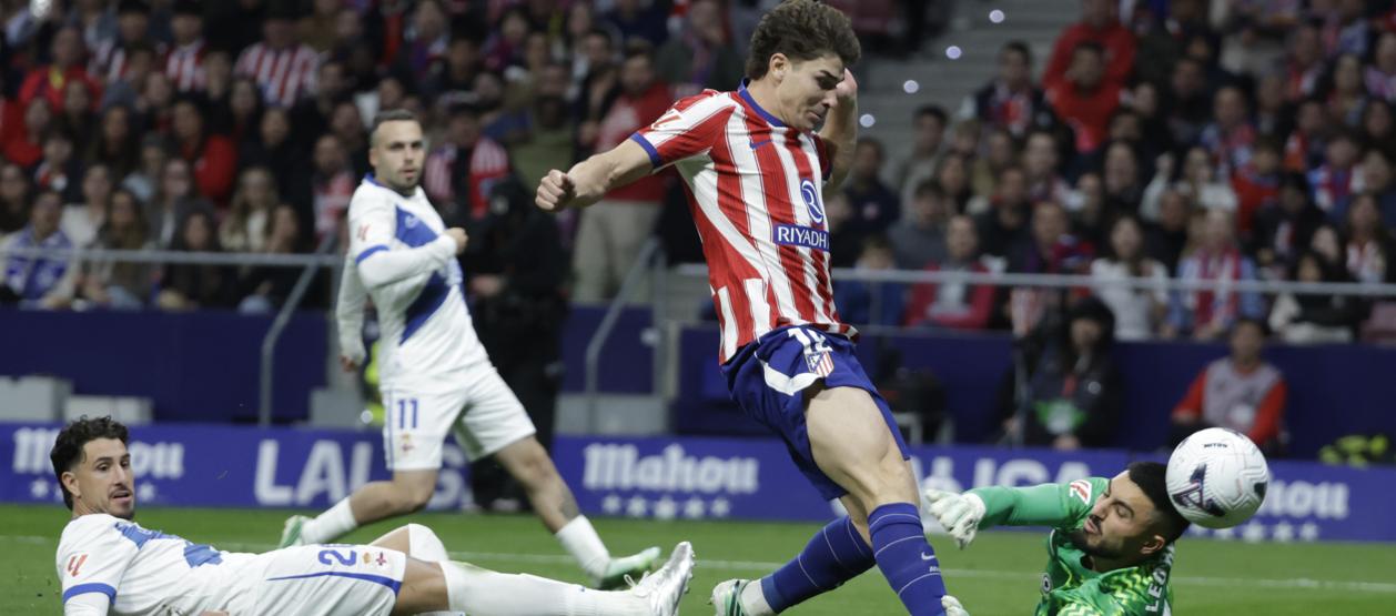 La reivindicación de Julián Álvarez: un destello de jerarquía que salva al Atlético