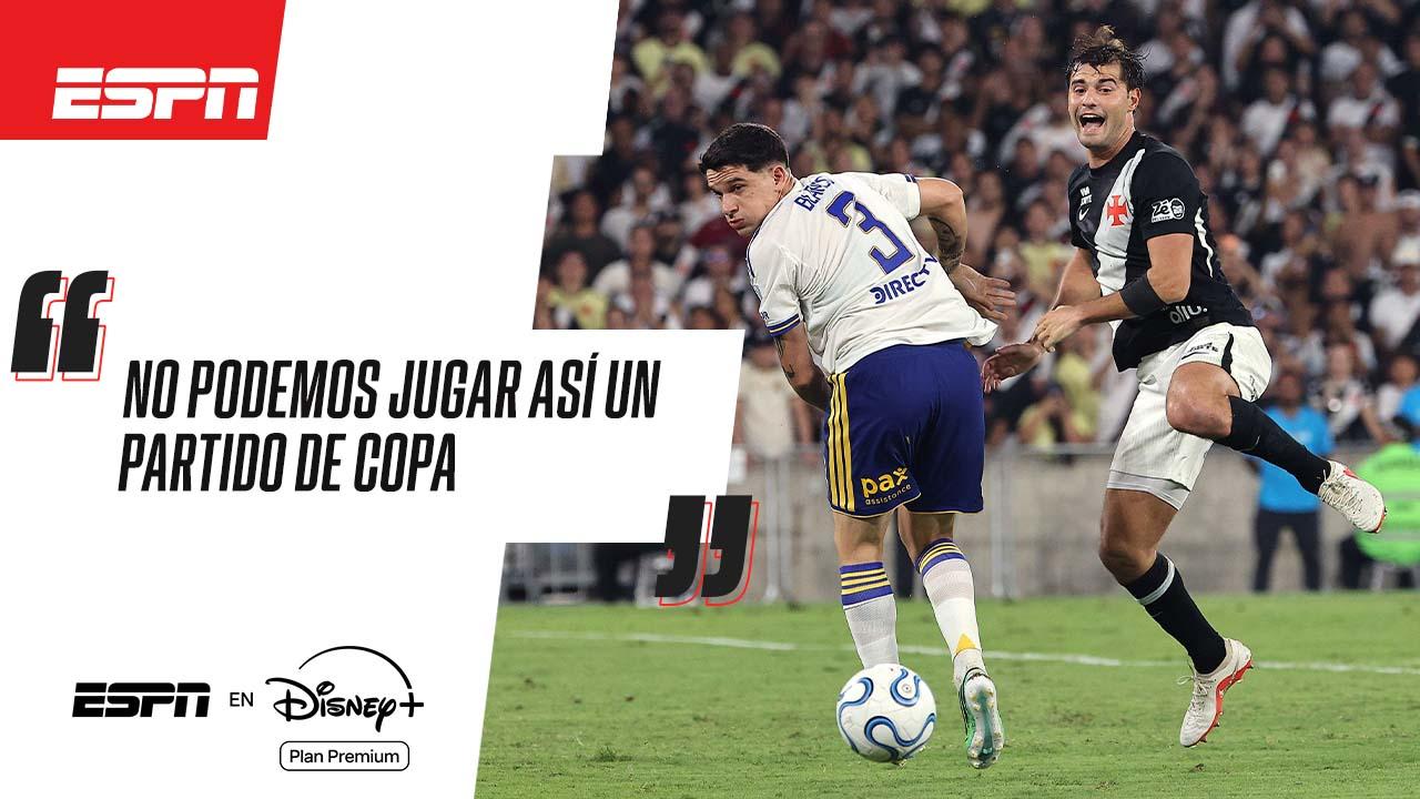 El ocaso en el Maracaná: la frustración de Santiago Sosa tras la caída de Vasco ante Boca