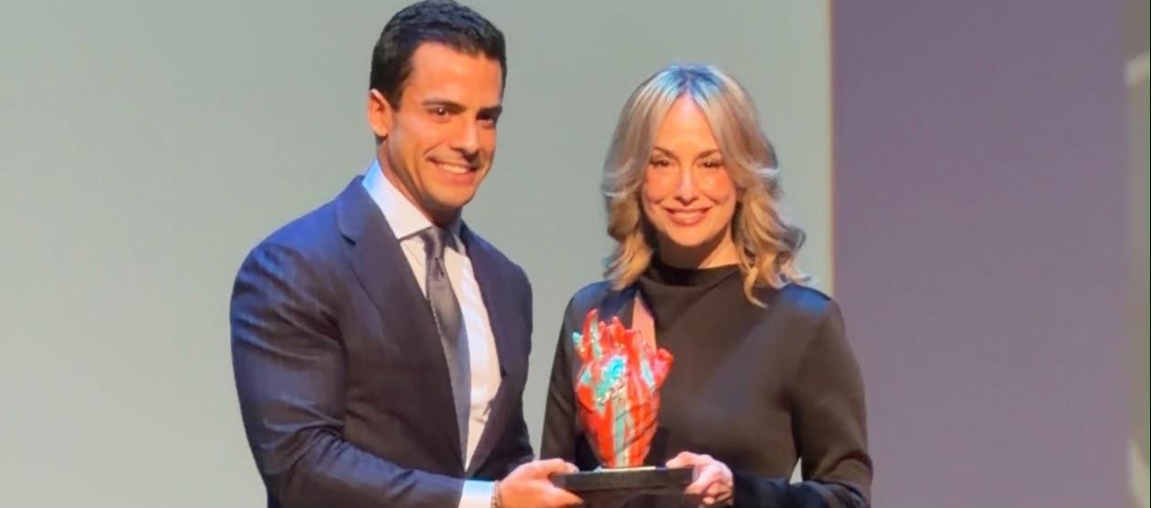 La diseñadora Silvia Tcherassi, reconocida en los Premios Influencia Hispana