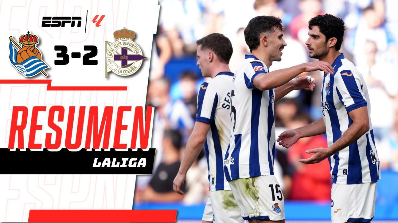 La Real Sociedad sobrevive a un naufragio anunciado en Anoeta