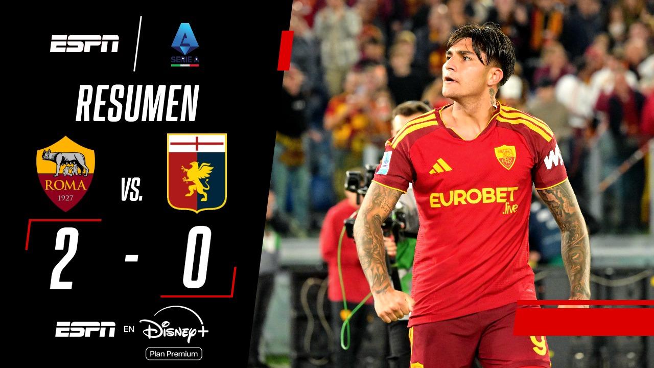 Pincelada de potrero en la Serie A: la destreza de Santiago Castro liquida al Genoa y encumbra a la Roma