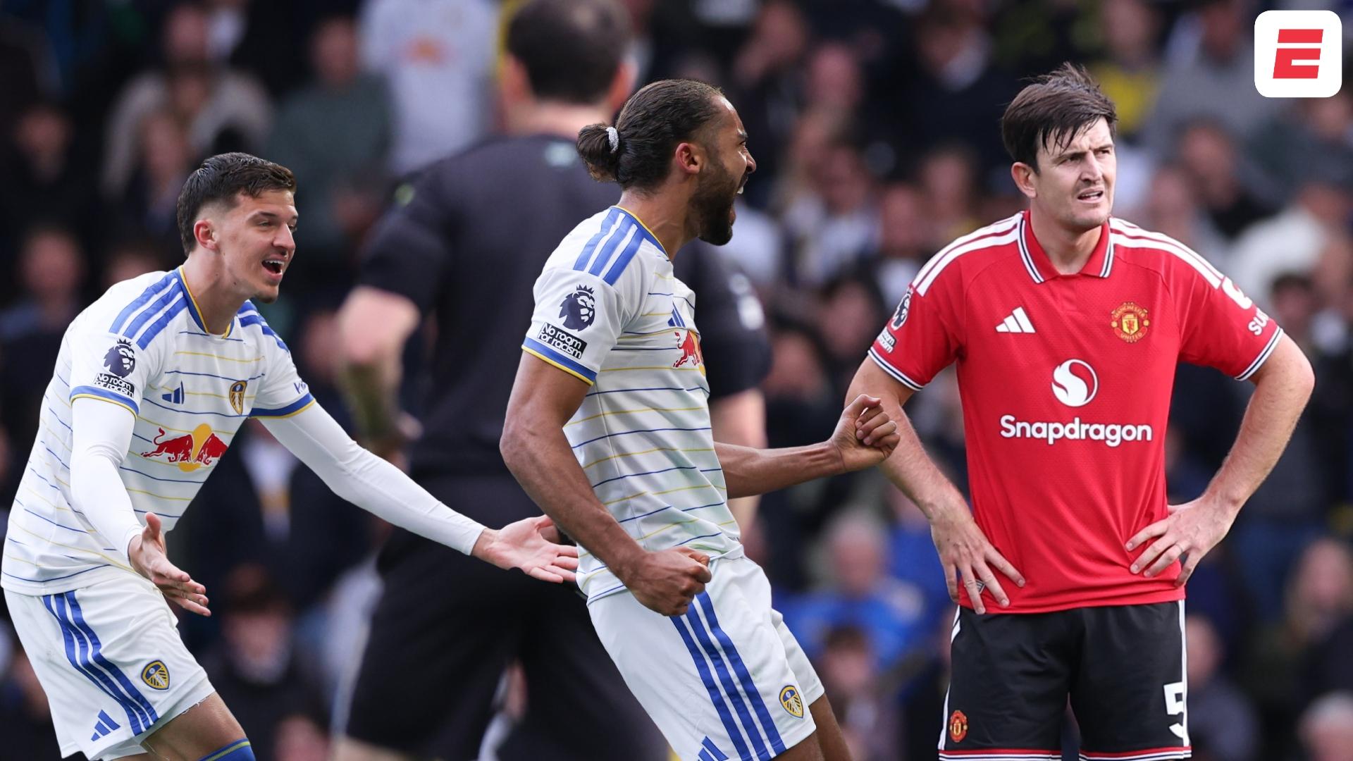 El laberinto sin salida del Manchester United: tablas amargas ante un Leeds indómito en Elland Road