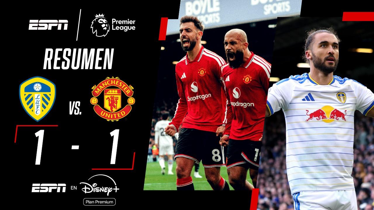 Empate amargo en Elland Road: Manchester United profundiza su crisis ante un combativo Leeds
