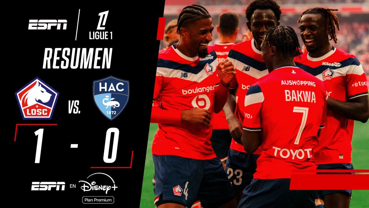 El Lille impone su jerarquía en el Stade Pierre-Mauroy con un triunfo de resistencia