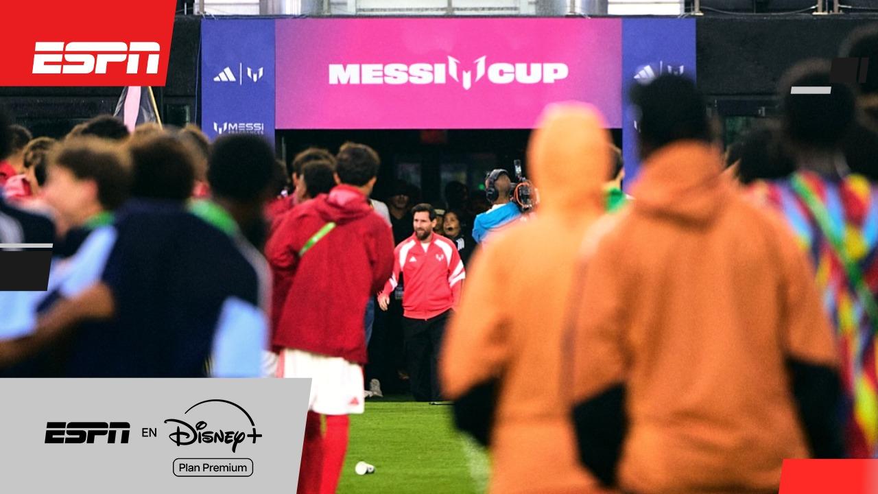 Lionel Messi: "Es una alegría enorme ver cómo de a poquito va creciendo la Messi Cup"