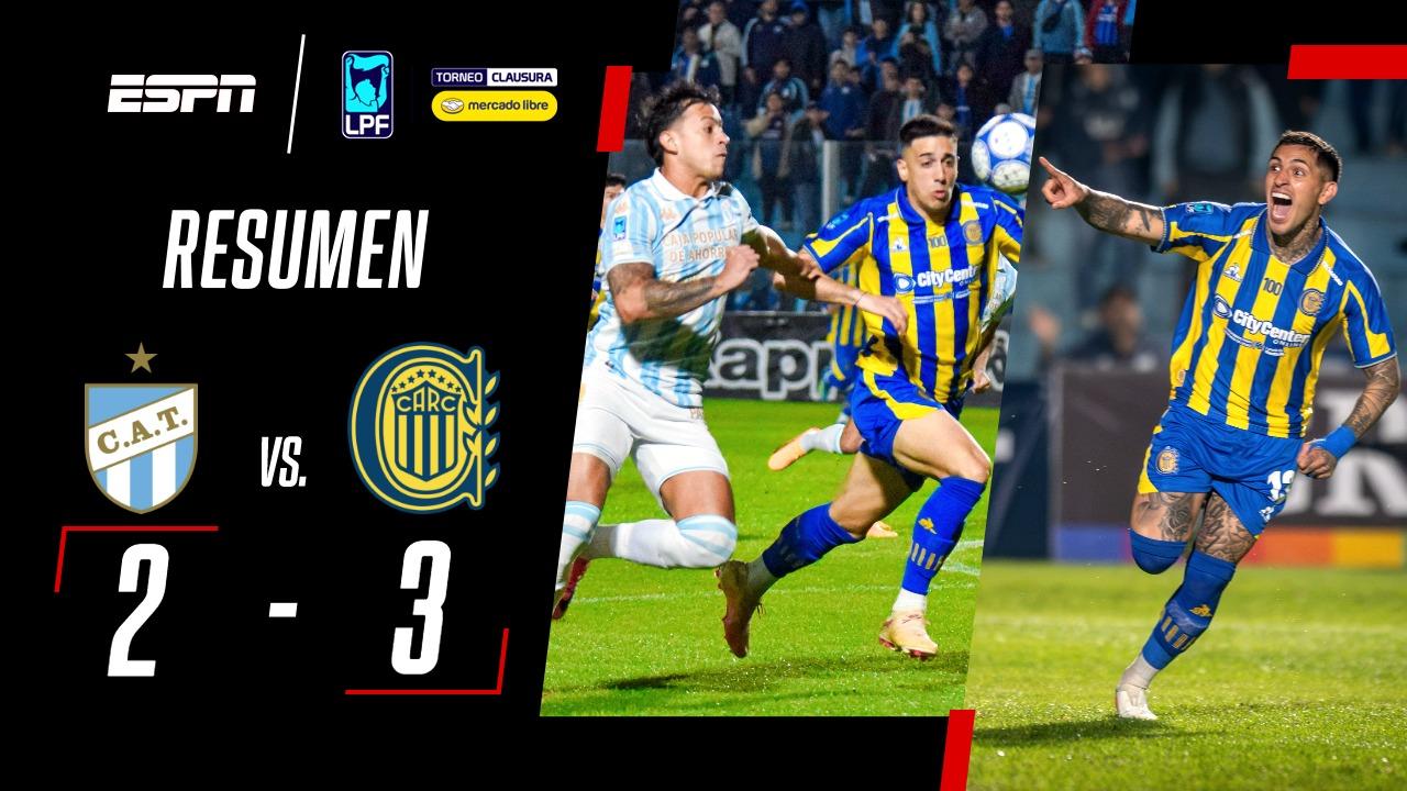Rosario Central asalta Tucumán y se instala en la cima del Torneo Clausura