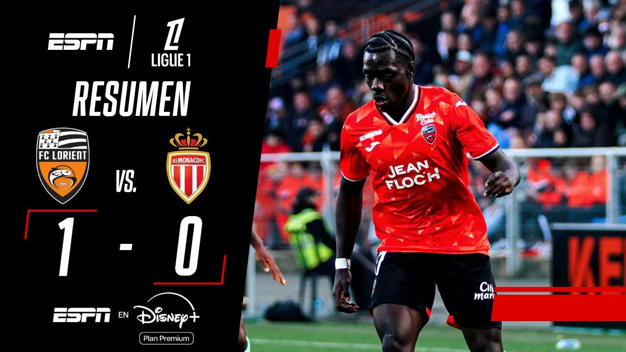 Golpe a la corona del Principado: Lorient quiebra la marcha triunfal del Mónaco en la Ligue 1