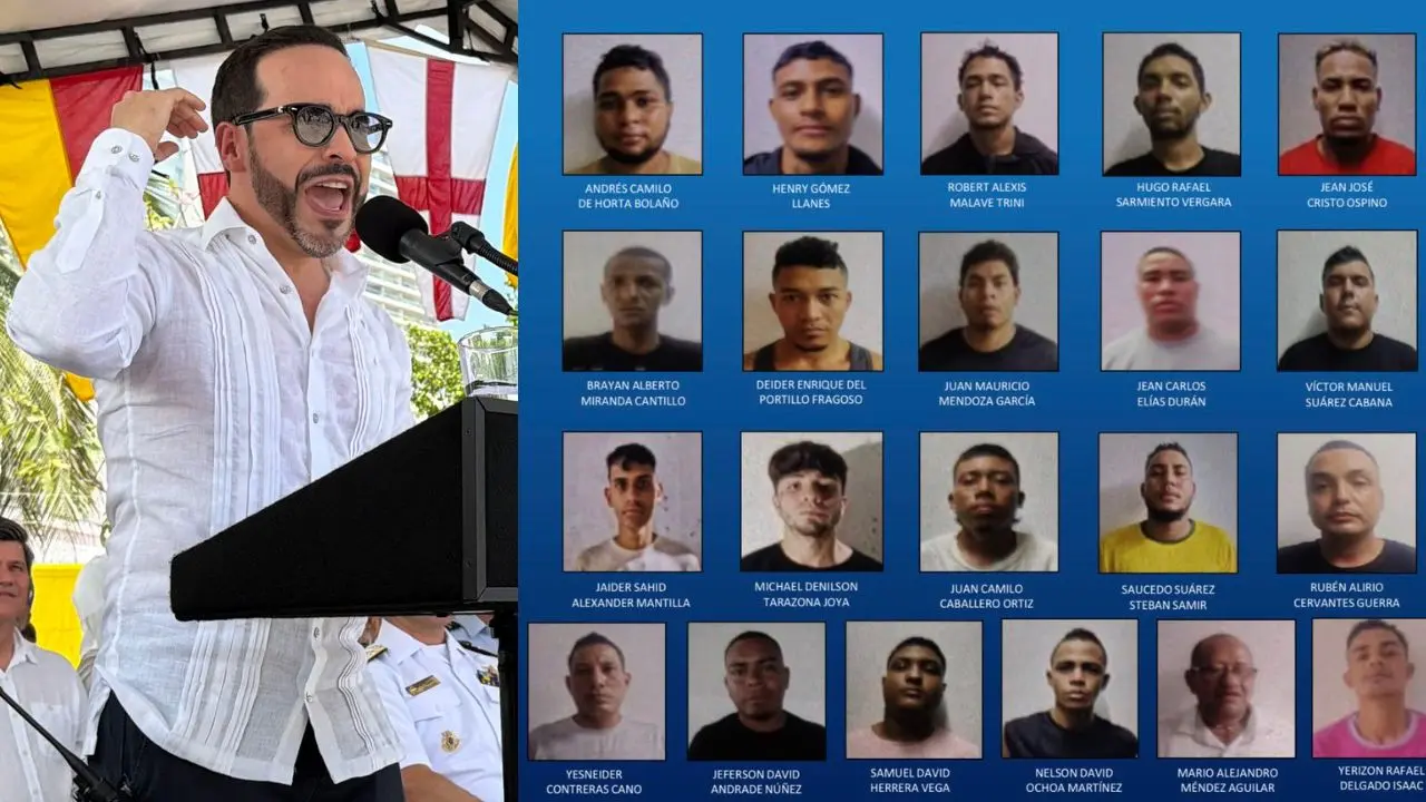 Los 41 detenidos que escaparon en Santa Marta: ‘Mongolo’ y ‘Johan’, priorizados por De la Espriella