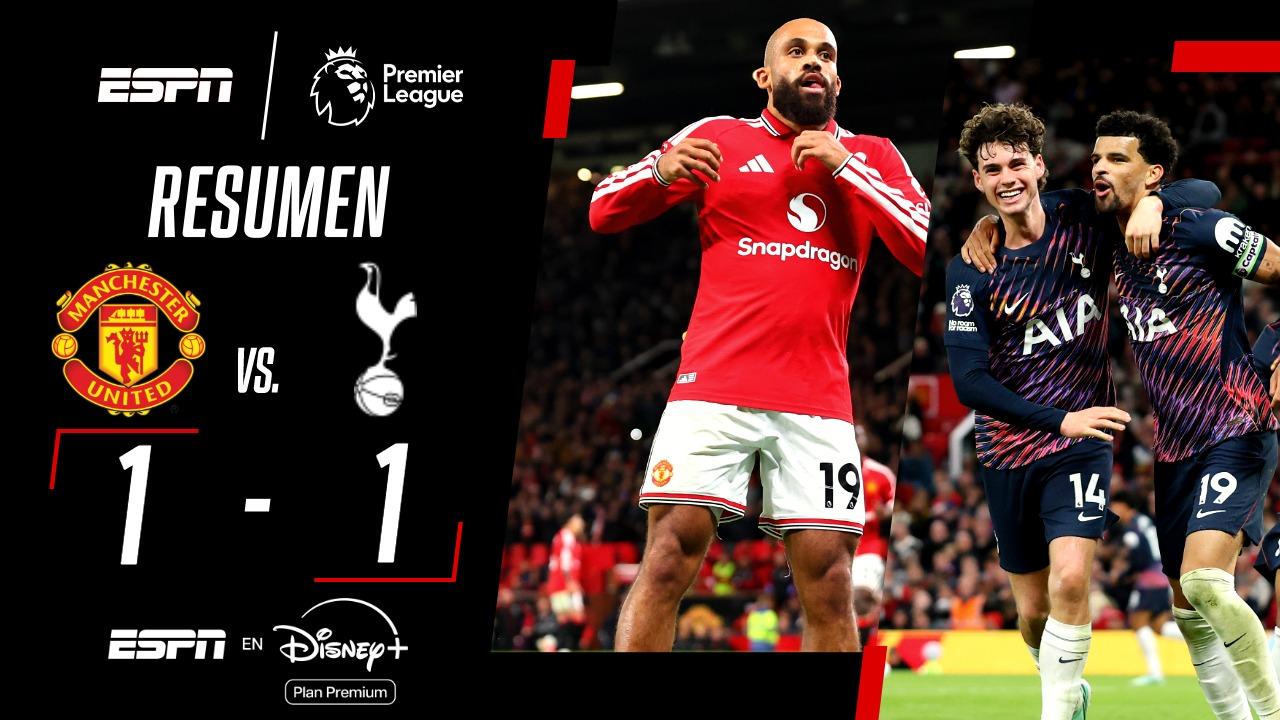 El Teatro de los Sueños se desmorona: Manchester United cede ante un Tottenham heroico