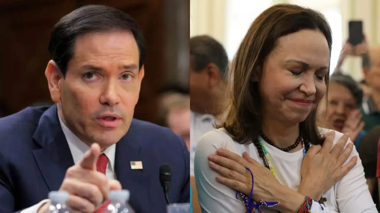 Marco Rubio dice que la mediación de EE. UU. permitió el regreso de María Corina Machado
