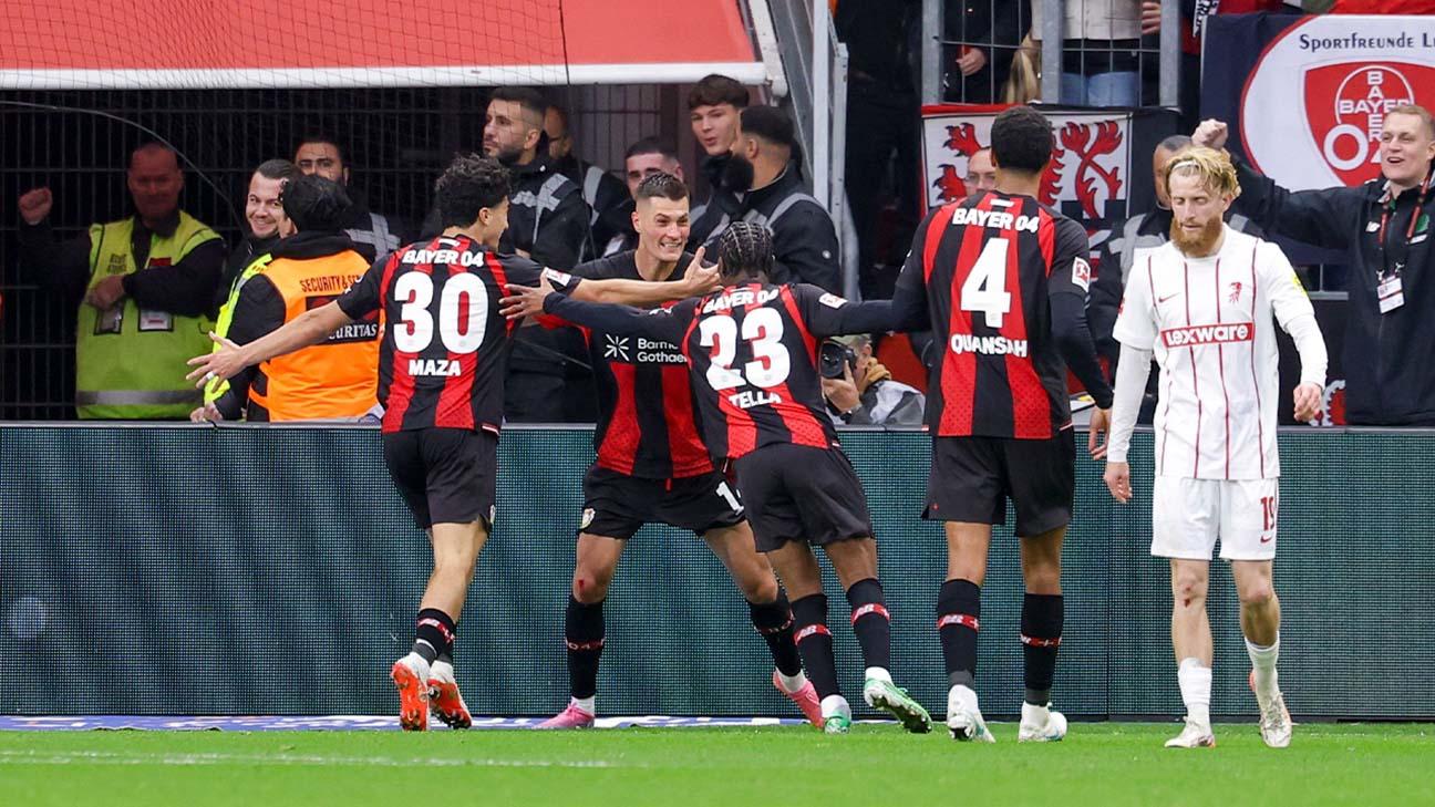 La indomable mística del Leverkusen: Patrik Schick sella una remontada de orfebrería ante el Friburgo