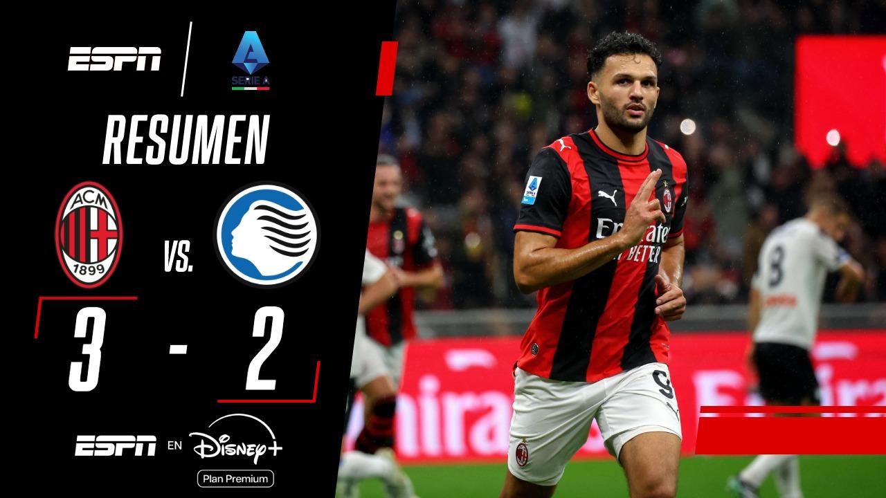 Épica en San Siro: El Milan somete la rebeldía del Atalanta en un duelo de alta alcurnia