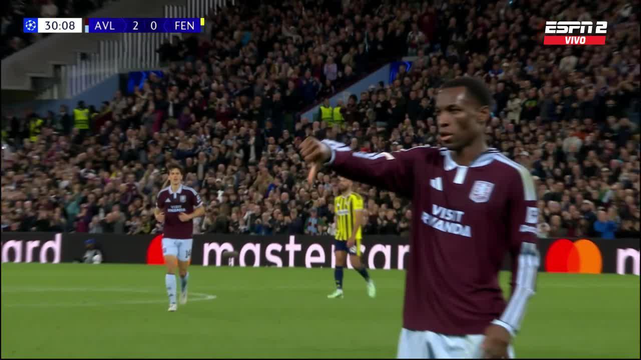 La estocada de Nicolas Jackson: Aston Villa impone su jerarquía en el firmamento europeo