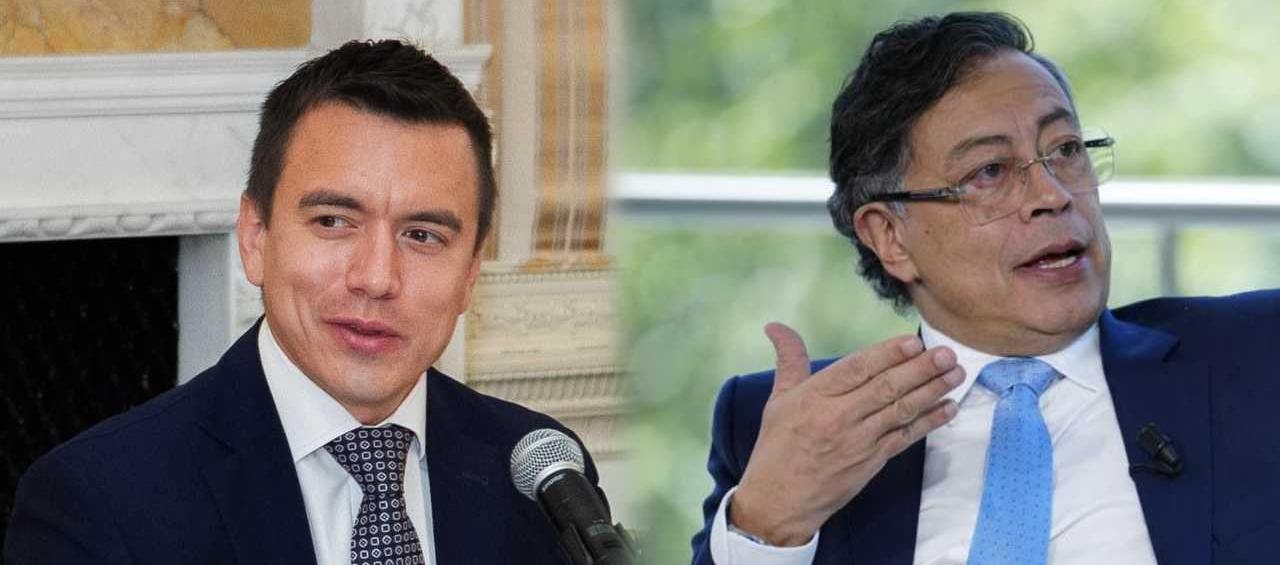 Noboa vinculó a Petro con una "estructura grande de narcotráfico y lavado de activos"