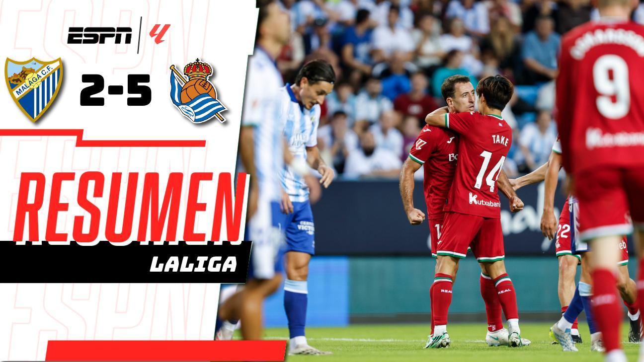 Oyarzabal dicta sentencia: El despertar de un capitán en la tormenta de goles sobre el Málaga