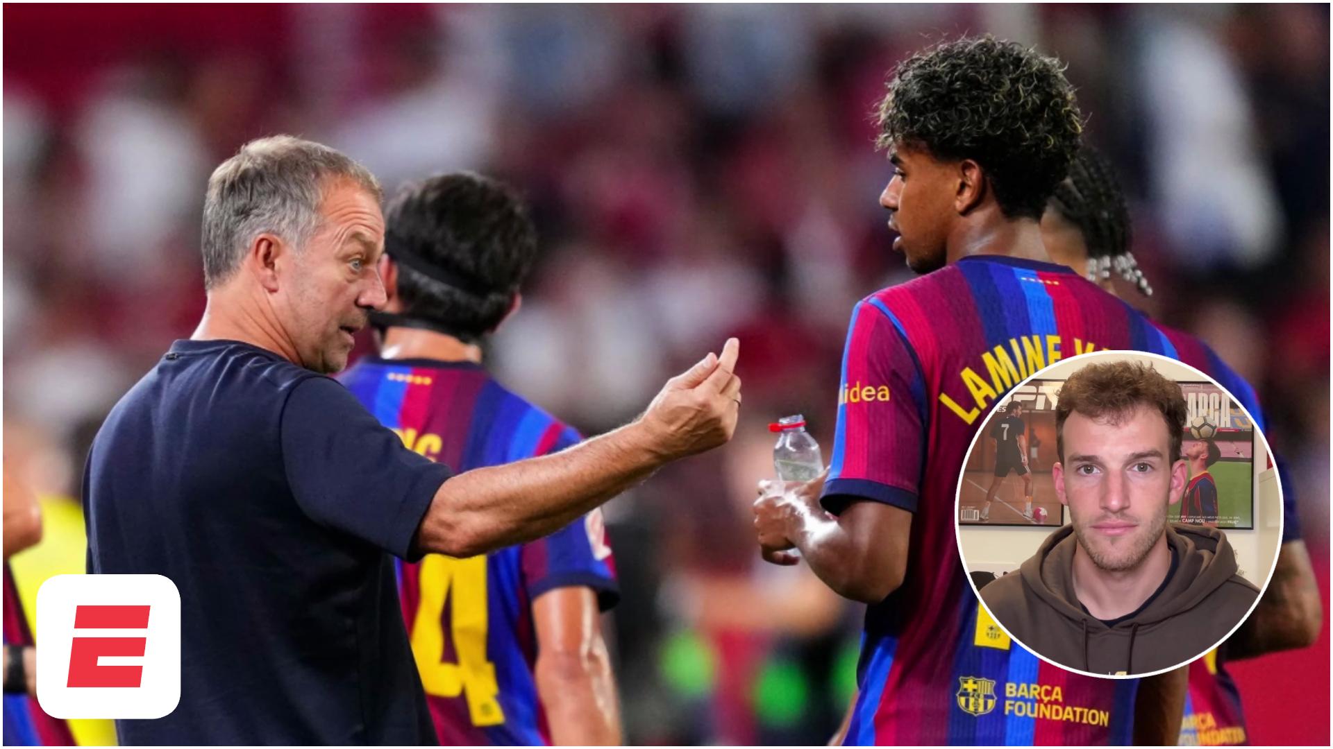 La disciplina de hierro de Hansi Flick: el Barcelona blinda su ambición europea ante el ruido mediático
