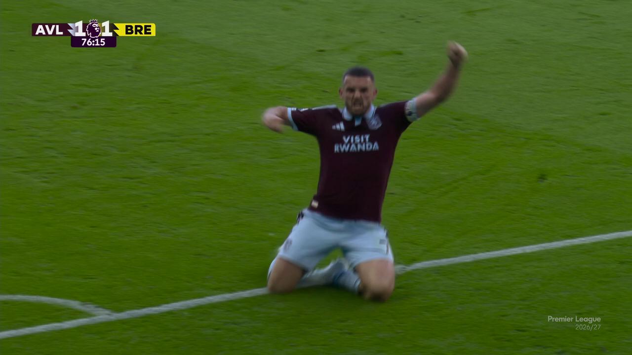 El rugido de John McGinn: un derechazo que redefine el destino del Aston Villa