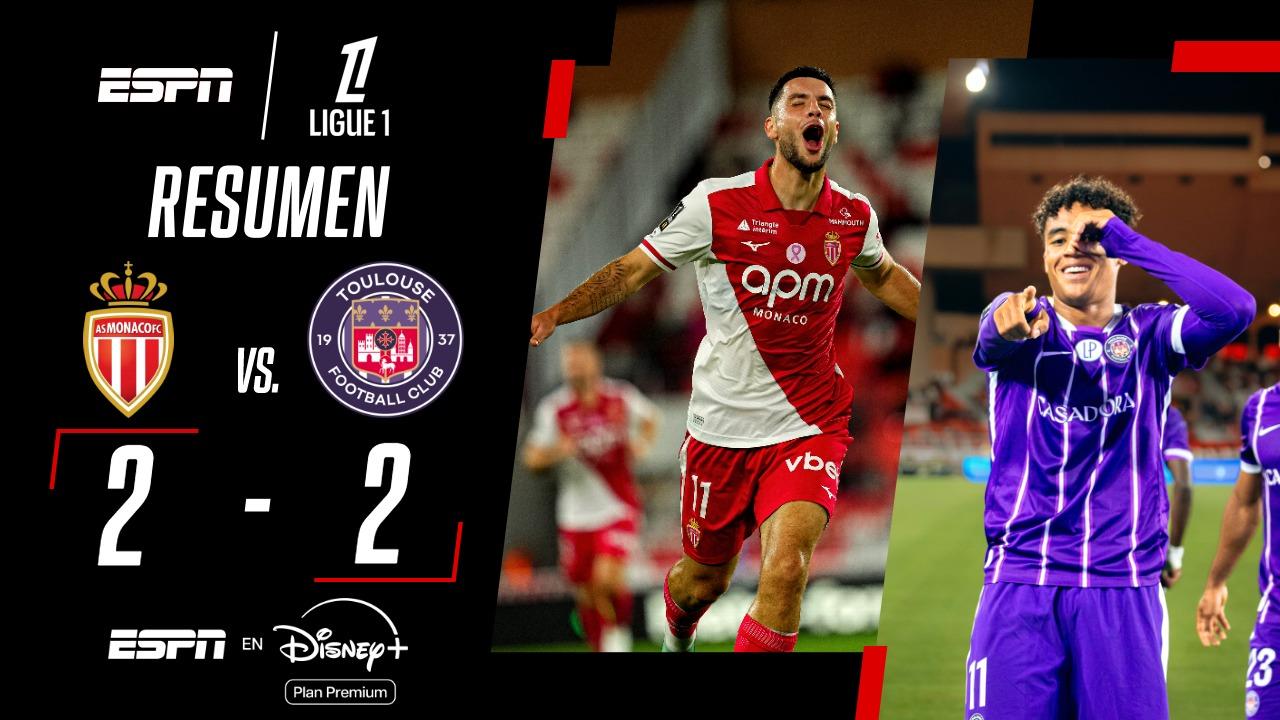 Duelo de estrategias en el Principado: Mónaco y Toulouse firman tablas en un vibrante 2-2