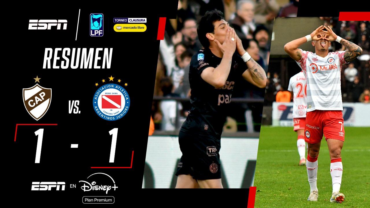 El clásico de la paridad: Platense y Argentinos Juniors firman una tregua en el césped