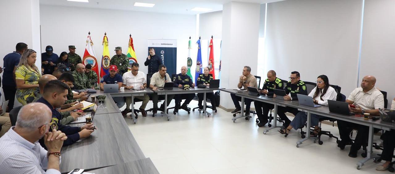 PMU y 1.200 uniformados disponibles para la marcha de este miércoles en Barranquilla