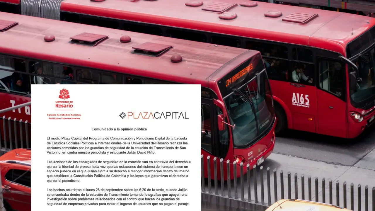 El lente bajo asedio: la libertad de prensa frente a la rigidez de TransMilenio