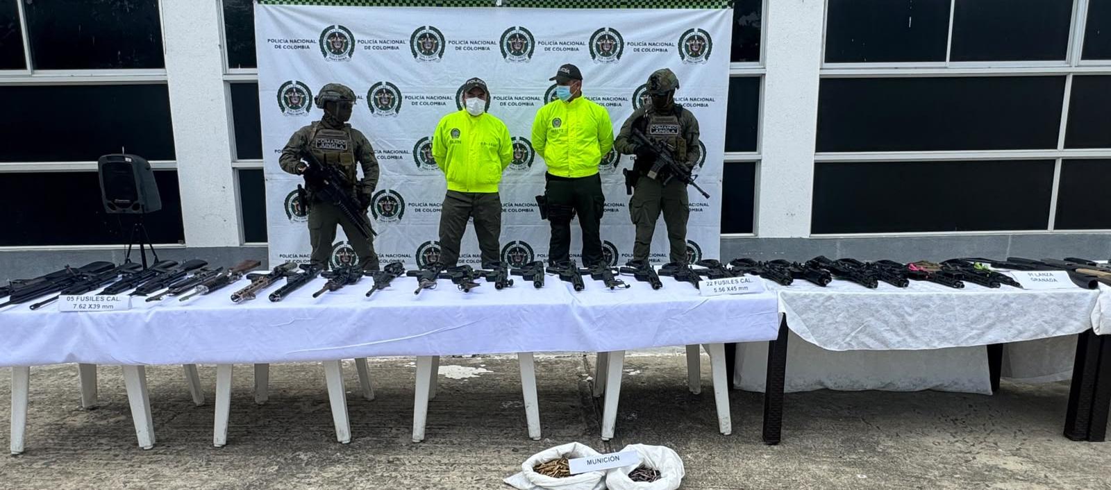 Arsenal de guerra en las estribaciones de la Sierra: el golpe que fractura el poder de fuego de las ACSN