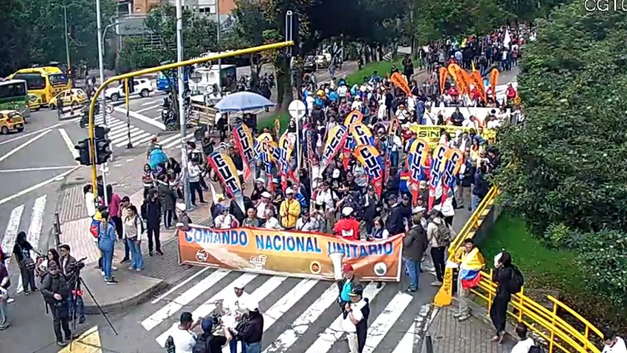 Bogotá recupera el pulso tras una jornada de movilizaciones que paralizó el corazón de la capital