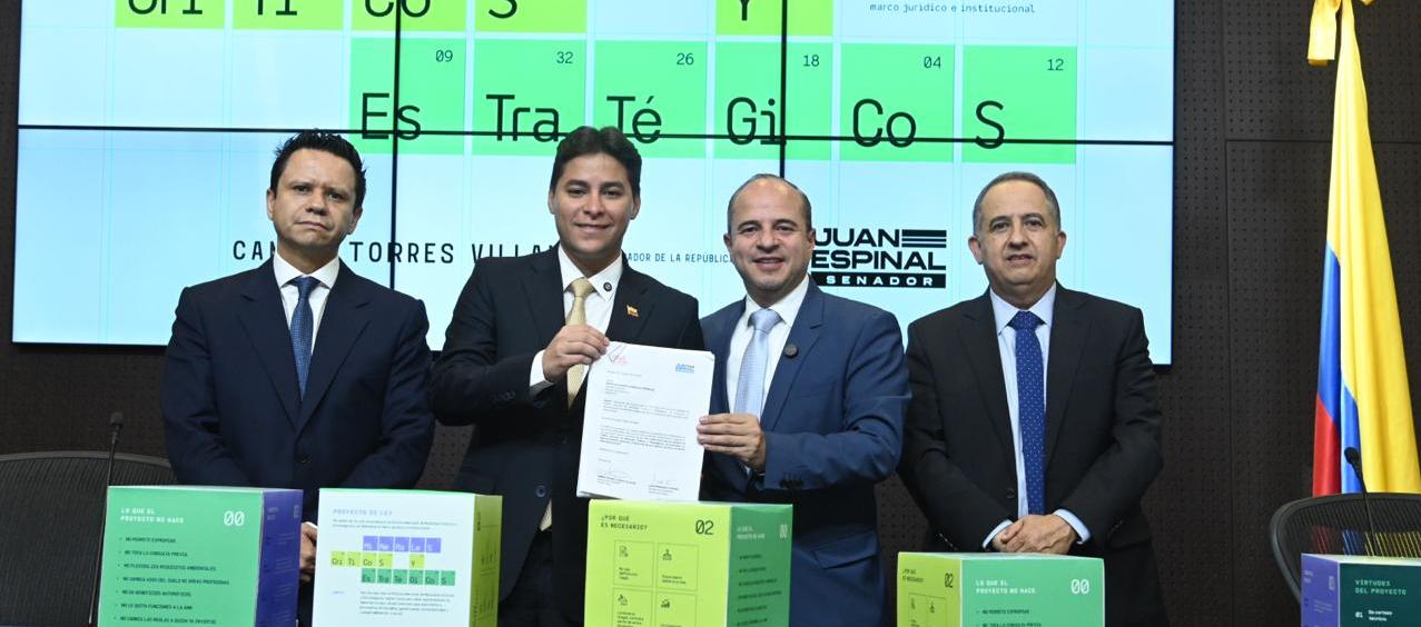 Radican proyecto para “transformar” minerales estratégicos en “oportunidades” para las regiones