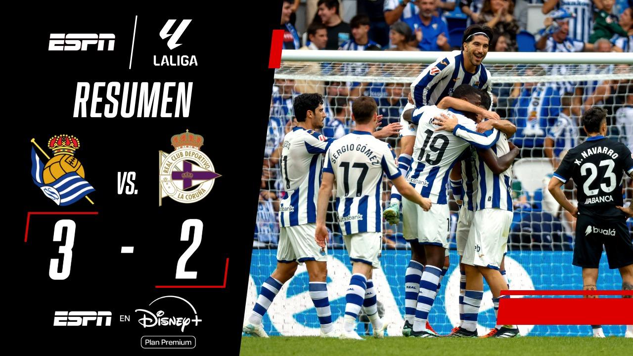 La Real Sociedad impone su jerarquía en un duelo de alta tensión y pólvora