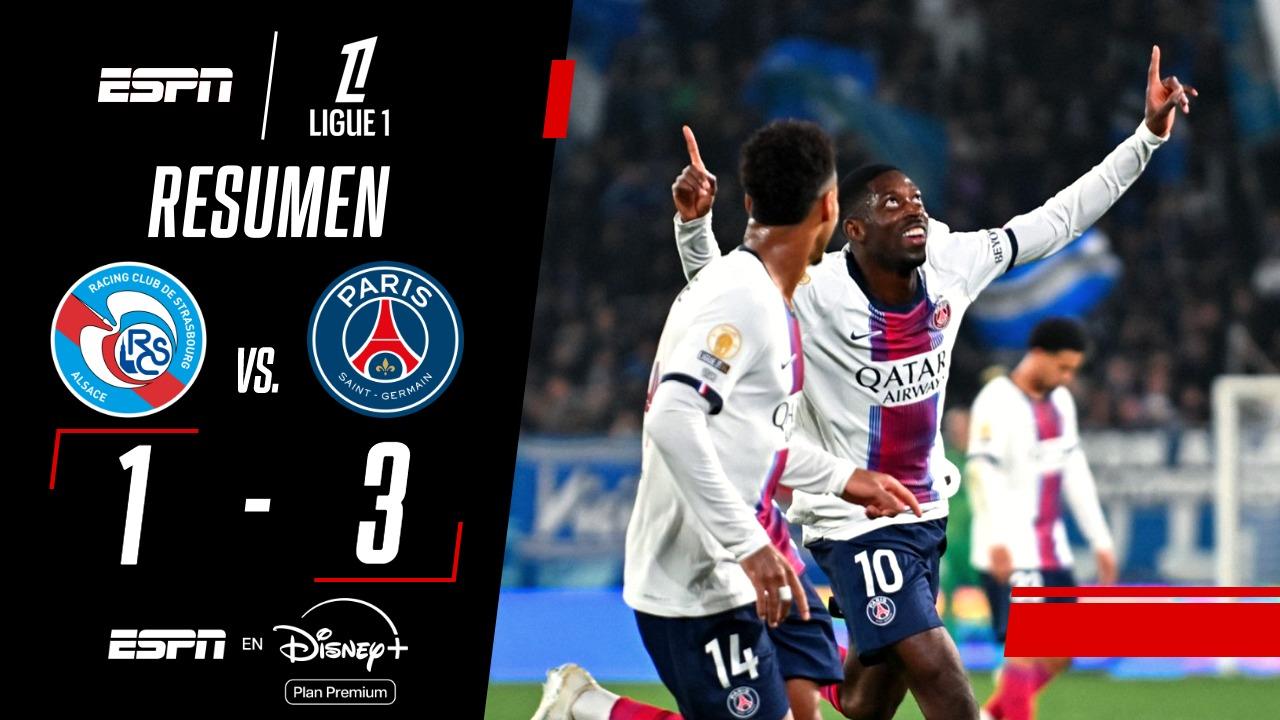 La jerarquía del PSG impone su ley en una remontada de carácter ante el Estrasburgo
