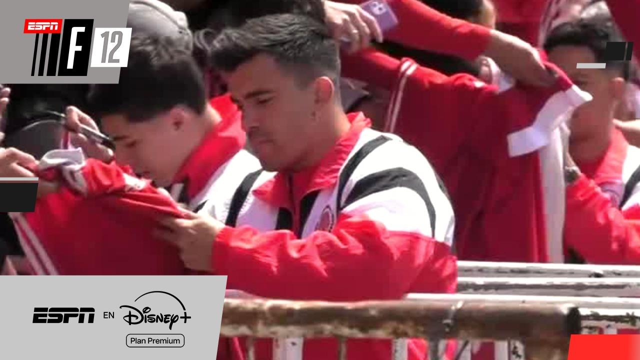 River revolucionó Junín en la previa al duelo ante Sarmiento