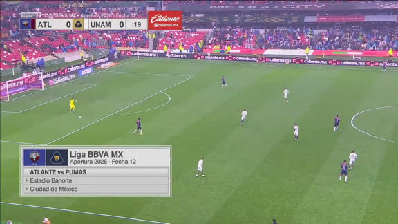 El Atlante desafía la jerarquía de Pumas en un duelo de contrastes en el Banorte