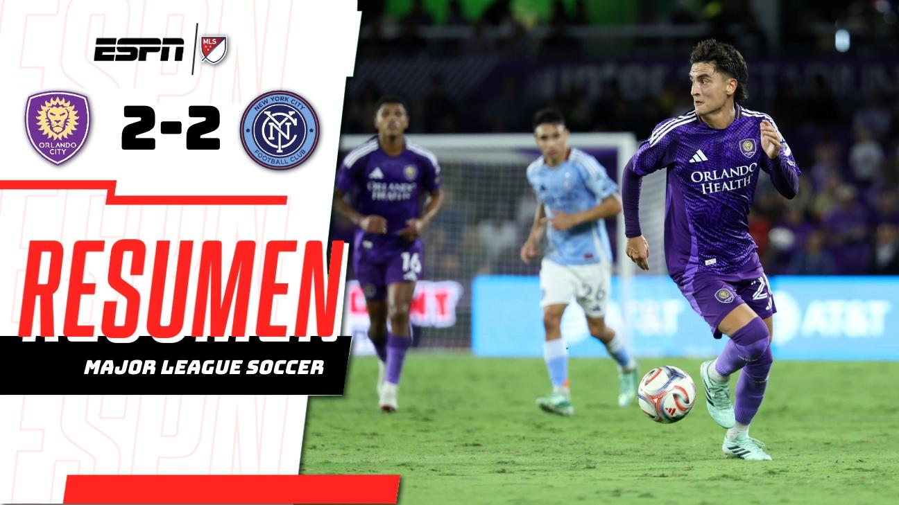 Shore rescata a NYCFC al 90+10' y deja a Orlando City sin victoria