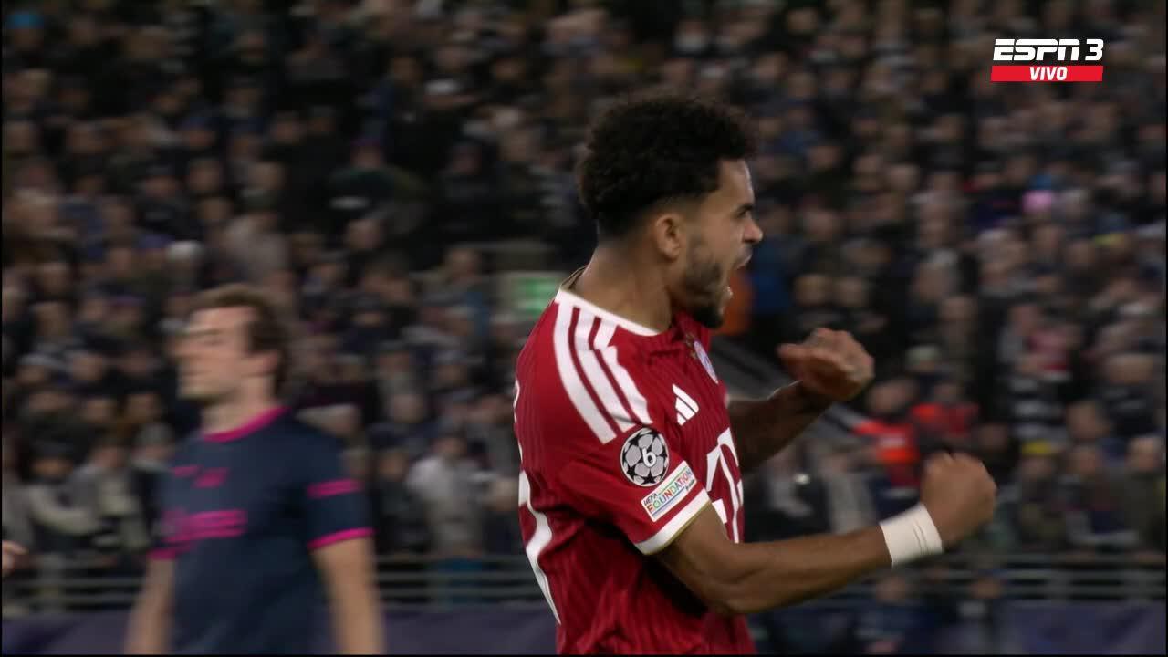 La rúbrica de Luis Díaz: un zarpazo de jerarquía que no bastó ante la épica del Bayern