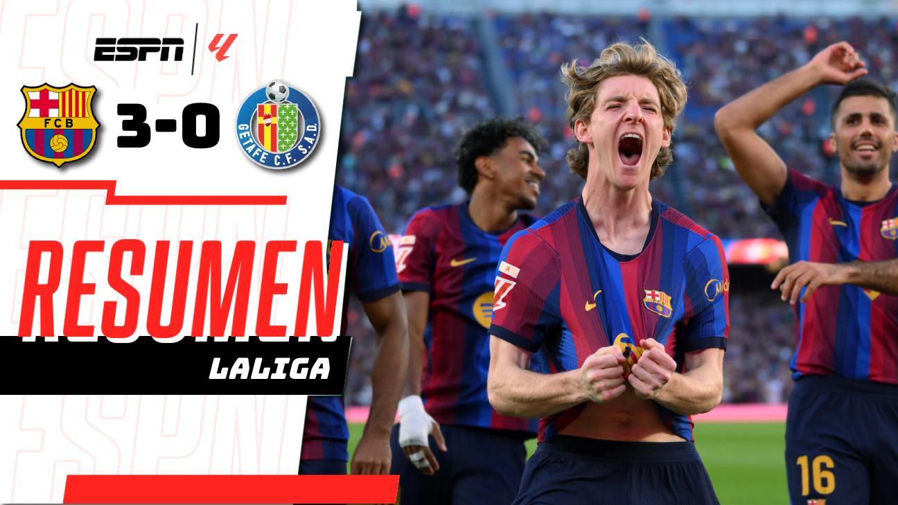 El Barcelona impone su ley en Montjuïc: una sinfonía de autoridad ante el Getafe