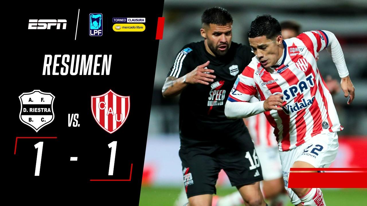 Presos de la sequía: Riestra y Unión sellan las tablas en un duelo ahogado por la urgencia