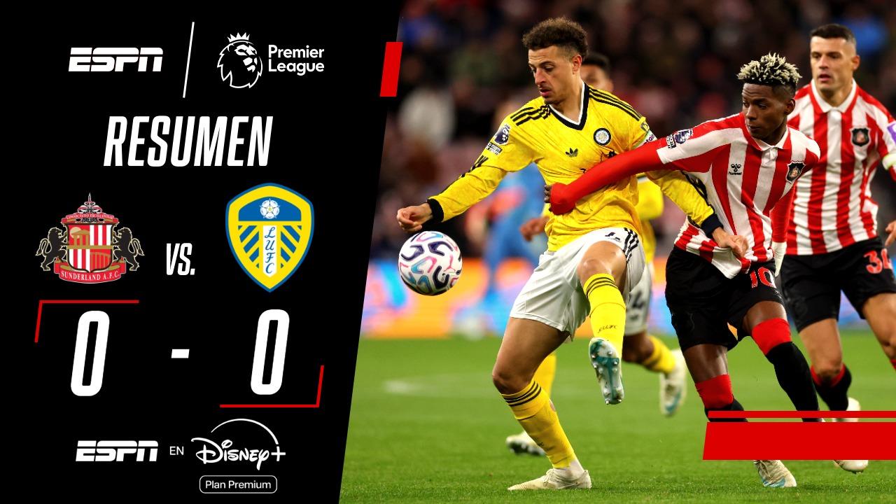 Duelo de titanes en el Stadium of Light: Sunderland y Leeds firman un armisticio sin goles