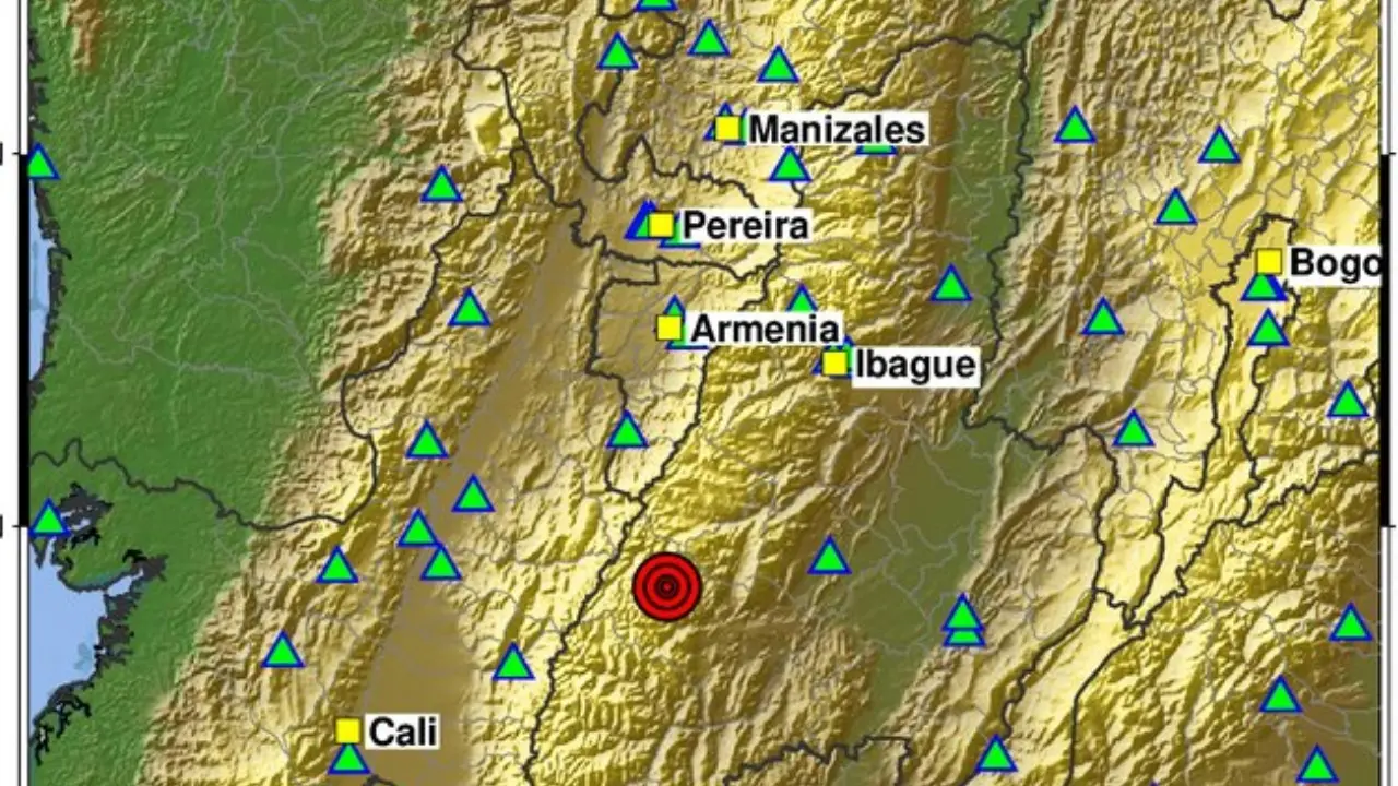 Temblor hoy en Colombia: reportan sismo de magnitud 4,0 en Chaparral, Tolima, este 8 de octubre