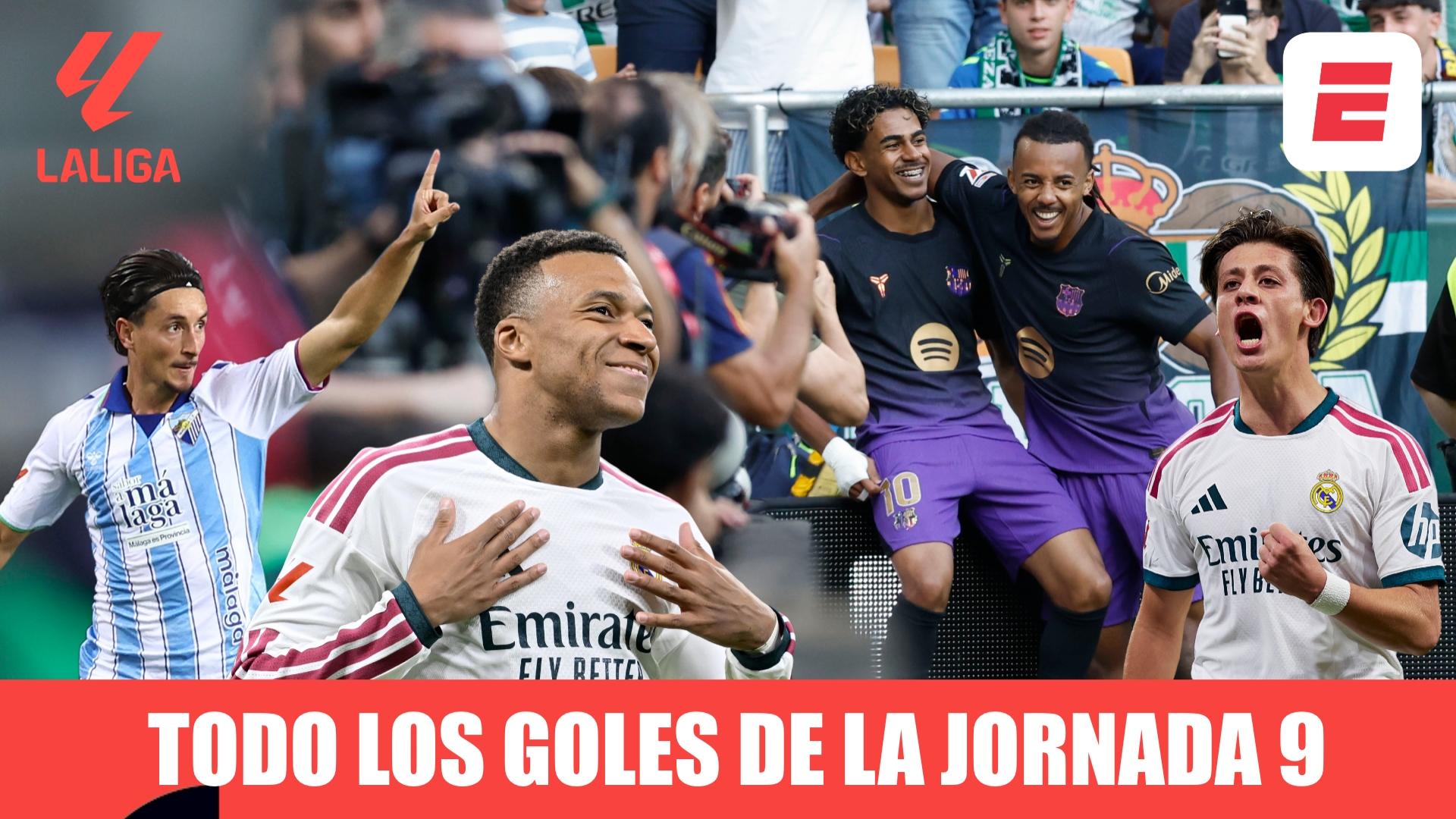 Todos los goles de la jornada 9 en La Liga