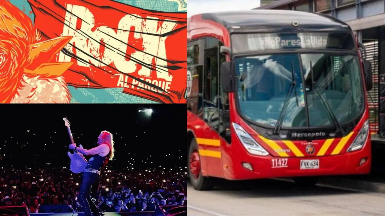 Bogotá se blinda para la música: TransMilenio despliega plan de choque ante la masiva afluencia por Rock al Parque e Iron Maiden
