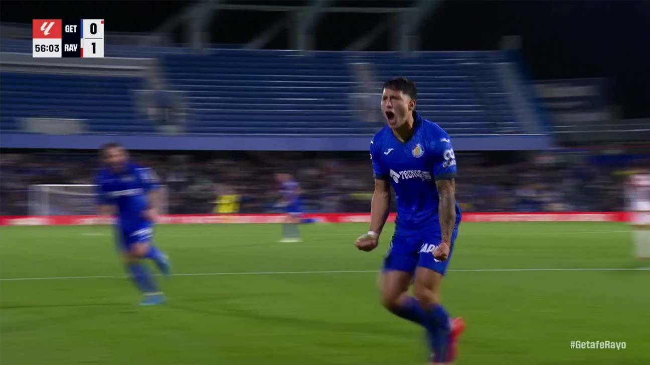 El instinto charrúa de Satriano rescata un punto de oro para el Getafe en Vallecas