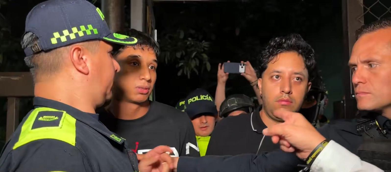 Un hijo y un hijastro de Iván René Valenciano, entre los capturados en el operativo en Medellín